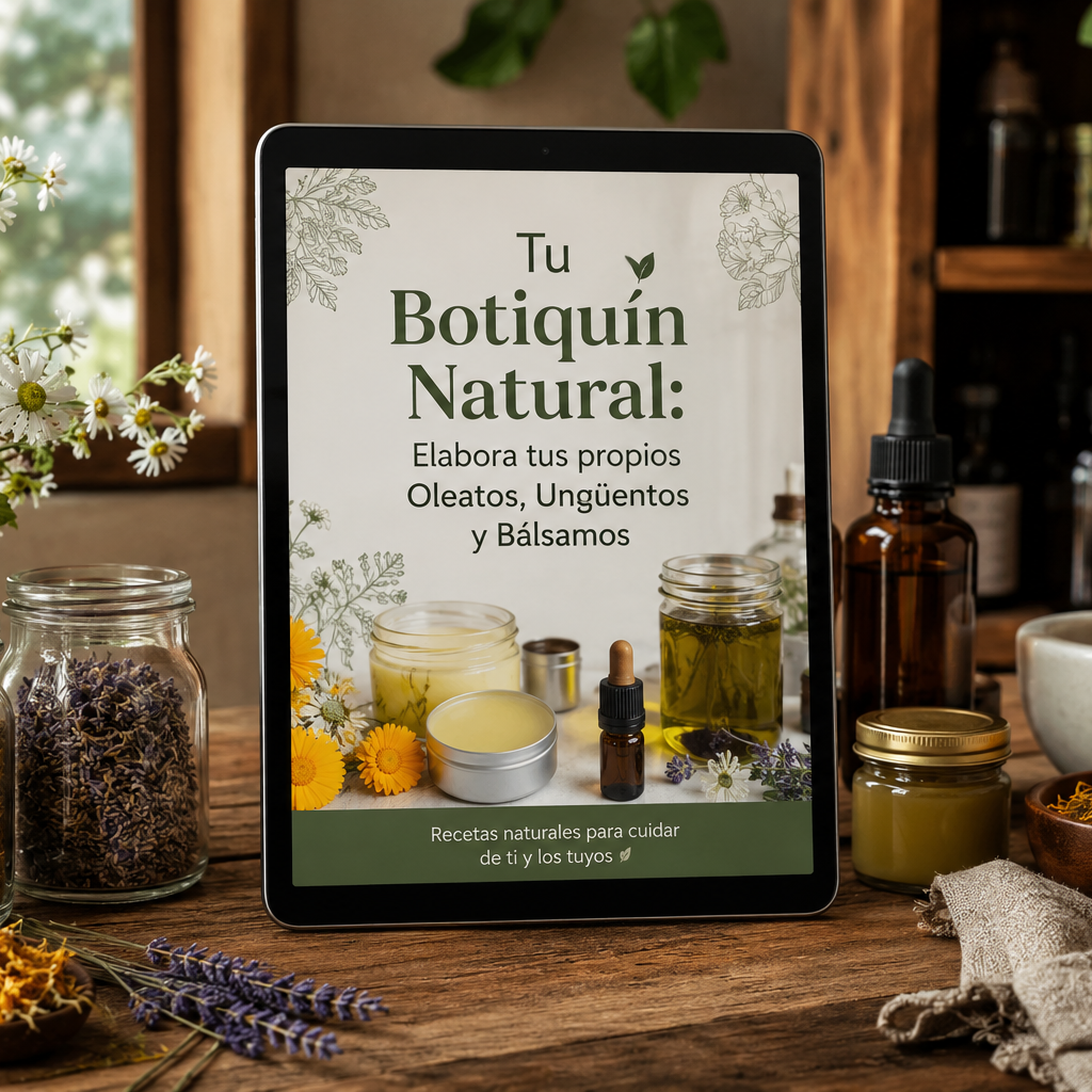 Tu Botiquín Natural: Elabora tus propios Oleatos, Ungüentos y Bálsamos